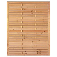 Lamellenzaun 120 x 150 cm, Rahmen 34/54 mm, kdi grün wetterfest imprägniertes Holz, starker Rahmen 34 x 54 mm,  Art.-Nr.: T&J-10012
