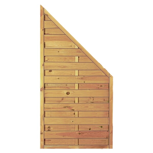 Maxi-Massiv-ECKE 90 x 180/90 cm, Rahmen 45/45 mm, kdi grün Lamellen geriffelt & geschraubtwetterfest imprägniertes Holz, starker Rahmen 45 x 45 mm,  Art.-Nr.: T&J-11050