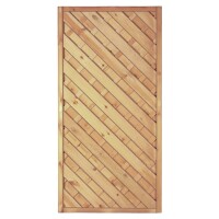 Maxi-Diagonal 1  90 x 180 cm, Rahmen 45/45 mm, kdi grün Lamellen geriffelt & geschraubtwetterfest imprägniertes Holz, starker Rahmen 45 x 45 mm,  Art.-Nr.: T&J-11420