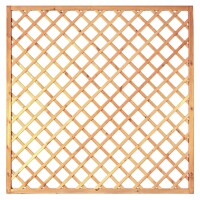 Diagonal-Rankzaun 180 x 180 cm, MW 10 x 10 cm, Rahmen 45/45 mm, kdi grün Leisten 12 x 30 mm, genageltwetterfest imprägniertes Holz, starker Rahmen 45 x 45 mm,  Art.-Nr.: T&J-11601