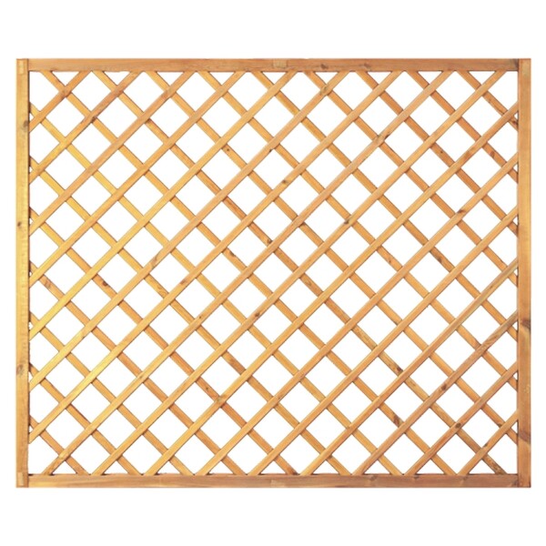 Diagonal-Rankzaun 180 x 150 cm, MW 10 x 10 cm, Rahmen 45/45 mm, kdi grün Leisten 12 x 30 mm, genageltwetterfest imprägniertes Holz, starker Rahmen 45 x 45 mm,  Art.-Nr.: T&J-11603