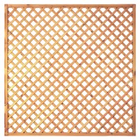 Diagonal-Rankzaun 180 x 180 cm, MW 6 x 6 cm, Rahmen 45/45 mm, kdi grün Leisten 12 x 30 mm, genageltwetterfest imprägniertes Holz, starker Rahmen 45 x 45 mm,  Art.-Nr.: T&J-11611