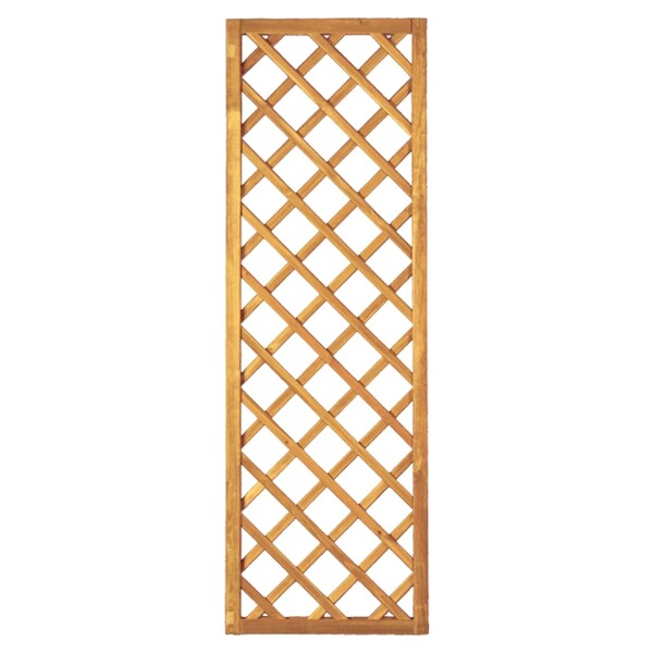 Diagonal-Rankzaun 60 x 180 cm, MW 10 x 10 cm, Rahmen 45/45 mm, kdi grün Leisten 12 x 30 mm, genageltwetterfest imprägniertes Holz, starker Rahmen 45 x 45 mm,  Art.-Nr.: T&J-11623