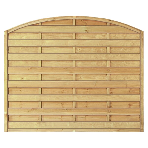 Maxi-Bogen  180 x 150/130 cm, Rahmen 45/45 mm, kdi grün Lamellen geriffelt & geschraubtwetterfest imprägniertes Holz, starker Rahmen 45 x 45 mm,  Art.-Nr.: T&J-11703