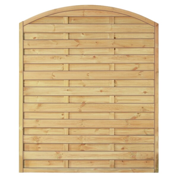 Maxi-Bogen  150 x 180/160 cm, Rahmen 45/45 mm, kdi grün Lamellen geriffelt & geschraubtwetterfest imprägniertes Holz, starker Rahmen 45 x 45 mm,  Art.-Nr.: T&J-11707