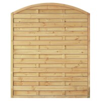 Maxi-Bogen  150 x 180/160 cm, Rahmen 45/45 mm, kdi grün Lamellen geriffelt & geschraubtwetterfest imprägniertes Holz, starker Rahmen 45 x 45 mm,  Art.-Nr.: T&J-11707