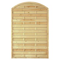 Maxi-Bogen  120 x 180/160 cm, Rahmen 45/45 mm, kdi grün Lamellen geriffelt & geschraubtwetterfest imprägniertes Holz, starker Rahmen 45 x 45 mm,  Art.-Nr.: T&J-11711