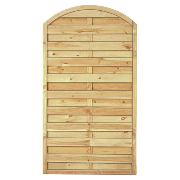 Maxi-Bogen 100 x 180/160 cm, Rahmen 45/45 mm, kdi grün Lamellen geriffelt & geschraubtwetterfest imprägniertes Holz, starker Rahmen 45 x 45 mm,  Art.-Nr.: T&J-11715