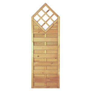 Gotik-Massiv-Karo 60 x 180/150 cm, Rahmen 45/45 mm, kdi...