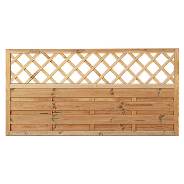 Maxi-Massiv Ranki 180 x 90 cm, Rahmen 45/45 mm, kdi grün Lamellen geriffelt & geschraubtwetterfest imprägniertes Holz, starker Rahmen 45 x 45 mm,  Art.-Nr.: T&J-14905