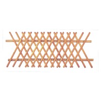 Jägerzaun 250 x 100 cm, Latten 55 mm, kdi braun ohne Querriegelwetterfest imprägniertes Holz, die Zaunlatten sind miteinander vernagelt,  Art.-Nr.: T&J-16910