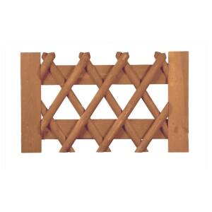 Jägerzaun Tor 100 x 60 cm, Latten 55 mm, kdi braun...