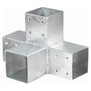 QUATRO-Steckverbinder, Mitte zweifach, für 9 x 9 cm...