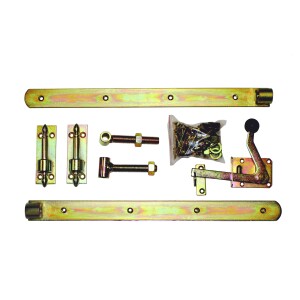 Einzeltor-Beschlag Premium, verzinkt, katonverpackt...