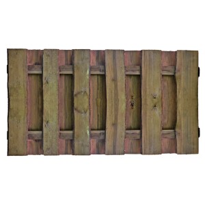 SEELAND-Serie kdi-braun, 180 x 90 cm, Bretter...