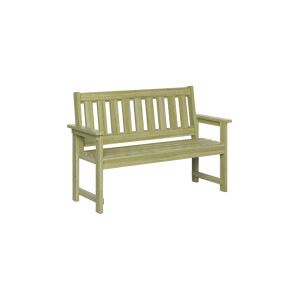 FRANK Gartenbank, 130 x 56 x 89/42 cm, Bausatz Fichte...