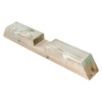 Einzelreiter für Pergola  , 9 x 9 x 65 cm, kdi-grün wetterfest imprägniertes Holz, für die individuelle Gestaltung von Pergolen,  Art.-Nr.: T&J-19801