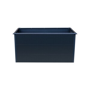 EVA Metall-Hochbeet ANTHRAZIT, 150 x 75 x 77 cm, Stahl...