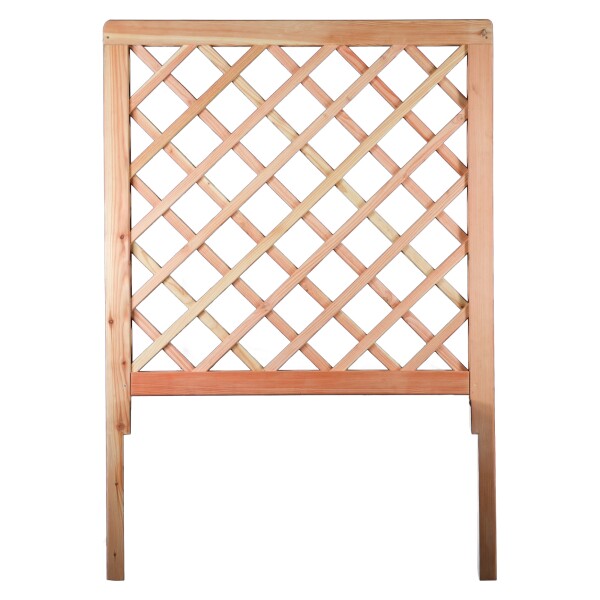 STOCKHOLM Rankgitter Lärche , B 104 x H 150 cm, V2A verschraubt Rahmen 44/68 mmaus unbehandeltem Lärchenholz hergestellt, passt ideal zum Blumenkübel GÖTEBORG,  Art.-Nr.: T&J-21971