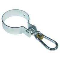 Schaukelschelle Ø 10 cm, verzinkt aus stabilem Metall, schnelle und einfache Montage, für Rundhölzer mit 10 cm Durchmesser,  Art.-Nr.: T&J-22203
