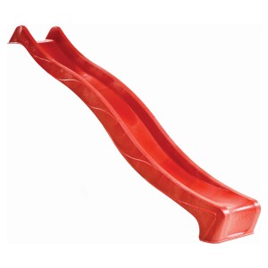 Wellenrutsche PE, rot , ca. 290 x 46 cm für...
