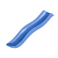 Wellenrutsche blau, B 40 x L 175 cm für Podesthöhe 90 cm, ,  Art.-Nr.: T&J-22341