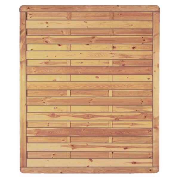 Avantgarde-Serie gerade, 150 x 180 cm, kdi-grün Rahmen 45/68 mm, Lamellen glatt, geschr.wetterfest imprägniertes Holz, stabiler Rahmen 45 x 68 mm, geklammert,  Art.-Nr.: T&J-23905