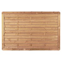 Avantgarde-Serie gerade, 180 x 120 cm, kdi-grün Rahmen 45/68 mm, Lamellen glatt, geschr.wetterfest imprägniertes Holz, stabiler Rahmen 45 x 68 mm, geklammert,  Art.-Nr.: T&J-23907