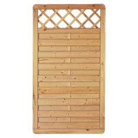 Avantgarde-Serie Ranki, 100 x 180 cm, kdi-grün Rahmen 45/68 mm, Lamellen glatt, geschr.wetterfest imprägniertes Holz, stabiler Rahmen 45 x 68 mm, geklammert,  Art.-Nr.: T&J-23922