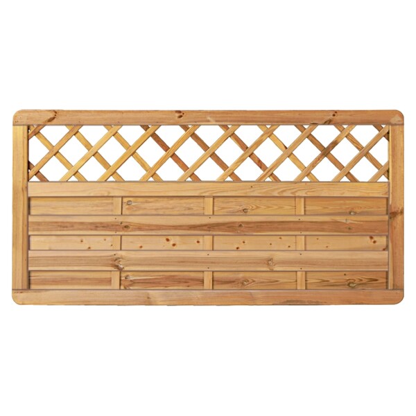 Avantgarde-Serie Ranki, 180 x 90 cm, kdi-grün Rahmen 45/68 mm, Lamellen glatt, geschr.wetterfest imprägniertes Holz, stabiler Rahmen 45 x 68 mm, geklammert,  Art.-Nr.: T&J-23924