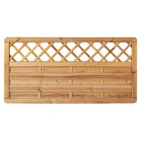 Avantgarde-Serie Ranki, 180 x 90 cm, kdi-grün Rahmen 45/68 mm, Lamellen glatt, geschr.wetterfest imprägniertes Holz, stabiler Rahmen 45 x 68 mm, geklammert,  Art.-Nr.: T&J-23924