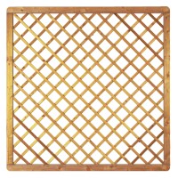 Avantgarde-Serie Diagonal-Rankgitter , 180 x 180 cm, MW 10 x 10, kdi-grün  Rahmen 45/68 mm, Gitter geklammertwetterfest imprägniertes Holz, stabiler Rahmen 45 x 68 mm, geklammert,  Art.-Nr.: T&J-23941