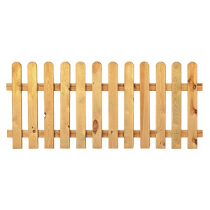 HEIKO-Gartenzaun gerade, 180 x 60 cm, kdi-grün...