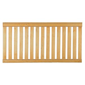 ANTONIO-Rahmenzaun Eiche, 180 x 90 cm Latten 20/80 mm,...