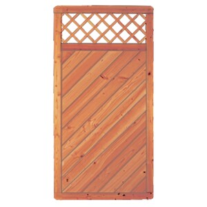 CLASSICO-Serie mit Rankgitter, 90 x 180 cm, Lärche/...