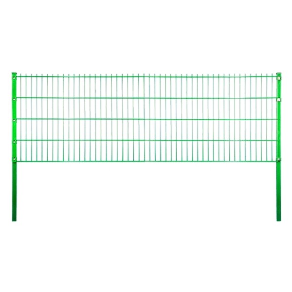 JUMBO Doppelstabmatte RAL 6005 grün , 2500 x  1630 mm  MW 200/50, Stäbe 8/6/8 mmstabile Rundstäbe fest miteinander verschweißt, besonders langlebig,  Art.-Nr.: T&J-27106