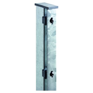 JERRY Zaunpfosten feuerverzinkt, für 1230 mm Zaun,...