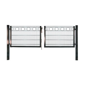 RONDO Doppeltor RAL 7016 anthrazit, 4000 x 800 mm inkl....