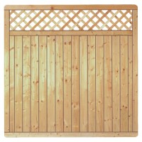 CLASSIC-Serie-Senkrecht Ranki, 180 x 180 cm, kdi-grün Rahmen 40/70 mm, Profilbretter 16/118 mmwetterfest imprägniertes Holz, stabiler Rahmen 40 x 70 mm, Füllung mit Nut-Feder-Profil,  Art.-Nr.: T&J-27901