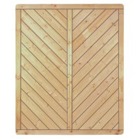 CLASSIC-Serie-Diagonal , 150 x 180 cm, kdi-grün Rahmen 40/70 mm, Profilbretter 16/118 mmwetterfest imprägniertes Holz, stabiler Rahmen 40 x 70 mm, geklammert,  Art.-Nr.: T&J-27925