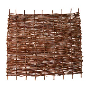 PABLO Haselnusszaun, stabil, 180 x 150 cm dekorativer...