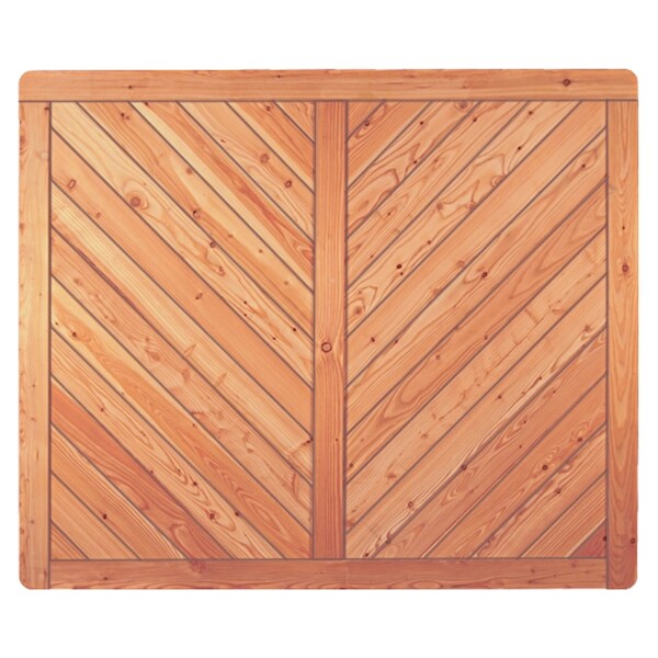 SKAGEN-Serie Lärche, 180 x 150 cm Rahmen 44/88 mm, Profilbretter 18/125 mmaus unbehandeltem Lärchenholz hergestellt, stabiler Rahmen 44 x 88 mm,  Art.-Nr.: T&J-29302