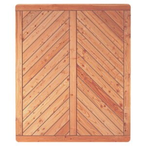 SKAGEN-Serie Lärche, 150 x 180 cm Rahmen 44/88 mm,...