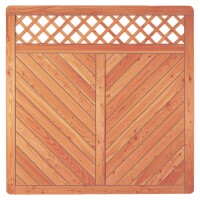 SKAGEN-Serie-Ranki Lärche, 180 x 180 cm Rahmen 44/88 mm, Profilbretter 18/125 mmaus unbehandeltem Lärchenholz hergestellt, stabiler Rahmen 44 x 88 mm,  Art.-Nr.: T&J-29321