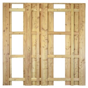 AALBORG-Serie, Lärche, 180 x 180 cm, Riegel 28/70...