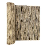 SYLT Schilfrohrmatte  , 6,00 x 1,00 m mit verzinktem DrahtRollenlänge 600 cm, 6 qm auf der Rolle,  Art.-Nr.: T&J-29620