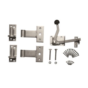 Gartentorbeschlag V2A Edelstahl,  stabiles Metall,...