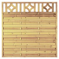 OLYMP-Serie, 180 x 180 cm, kdi-grün Rahmen 45/45 mm, Lamellen geriff. & geschr.wetterfest imprägniertes Holz, starker Rahmen 45 x 45 mm,  Art.-Nr.: T&J-33801