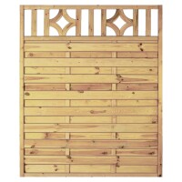 OLYMP-Serie, 180 x 150 cm, kdi-grün Rahmen 45/45 mm, Lamellen geriff. & geschr.wetterfest imprägniertes Holz, ,  Art.-Nr.: T&J-33809