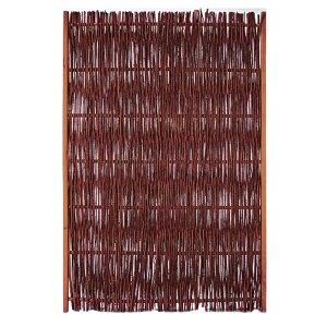 FUEGO Weidengeflechtzaun, 120 x 180 cm, m.seitl. Rahmen...